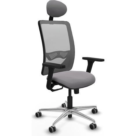 Silla de oficina piqueras y crespo Zulema transparente espuma gruesa (1/2)