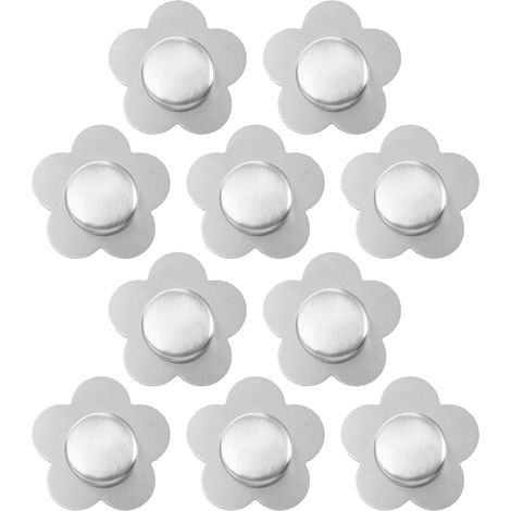 10 Plateaux magnétiques sur bois en acier 2 3 pouces (1/5)