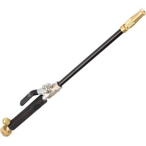 Lance de nettoyage haute pression réglable, buse de jet pour nettoyeur haute pression, pistolet à eau puissant pour voiture, jardin et maison, pulvérisateur polyvalent. (1/5)