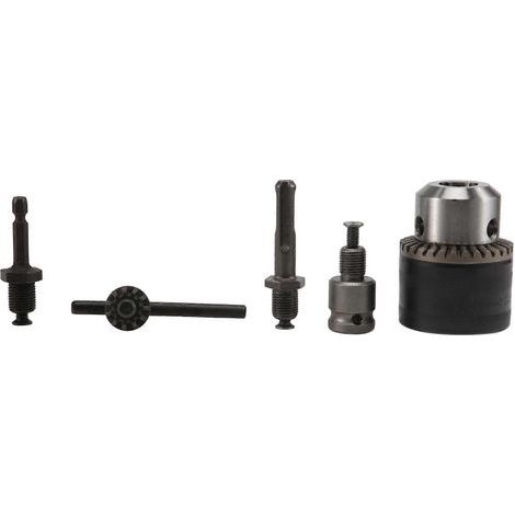 Adaptateur de mandrin de perçage 3-16 mm, filetage 1/2 pouce - 20 UNF, filetage hexagonal SDS-Plus 1/4 pouce, 1 (1/5)