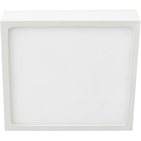 Lampada led plafoniera 6w ip44 4000k quadrata luce naturale stone 2044/n