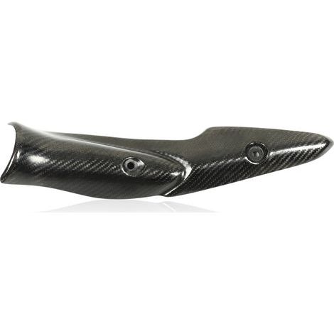 Akozon Protection de Protection Thermique en Fibre de Carbone pour Tuyau D'échappement de Moto Z900 2017‑2019. (1/5)