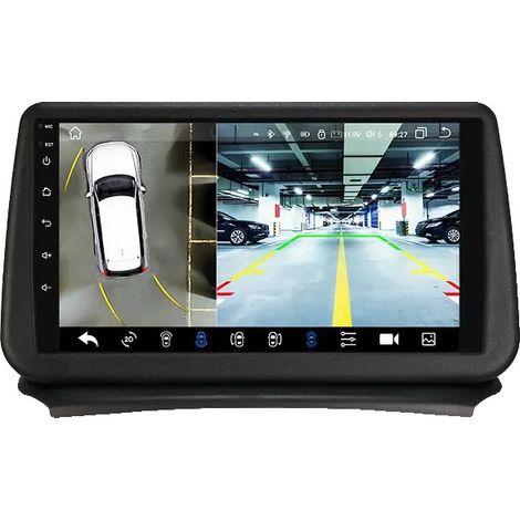 CarPlay, pantalla táctil, integración con smartphone, compatible con Opel Zafira C 2010-2016, S8PNC con cámara de 360° (1/2)