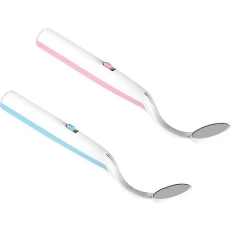 Lot de 2 miroirs buccaux Heilwiy avec lumière LED, anti-buée, cadeau pour les yeux (1/5)