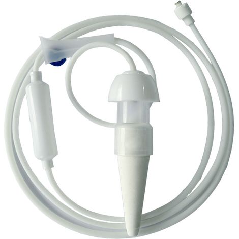 Système d’arrosage automatique par infiltration, goutte-à-goutte pour plantes, tuyau 1,5 m avec régulateur et aspirateur, lot de 5 pièces, idéal pendant vos déplacements (1/5)