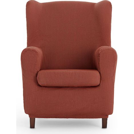 Housse de Fauteuil à Oreilles Universelle et Polyvalente – Housse de Fauteuil Couleur protectrice Facile à Installer pour Le Dossier, l'assise et Les Bras (1/5)