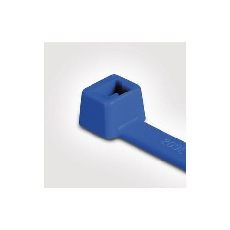 HellermannTyton T80R-N66-BU-C1 brida de nylon azul 210 mm