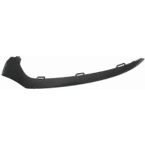 Moulure chromée de bas de pare-chocs avant pour Mercedes-Benz Classe W205 (2014-2018), kit carrosserie, noir brillant. (1/5)