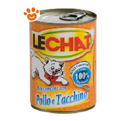 LECHAT BOCCONCINI POLLO E TACCHINO 400 G