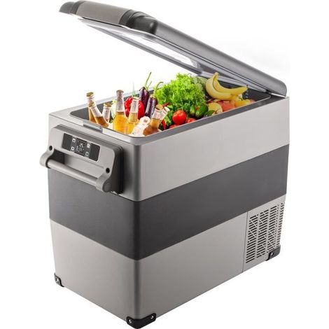Réfrigérateur Portable 55 L Glacière Électrique de Voiture Silencieux 60W.bazarland30