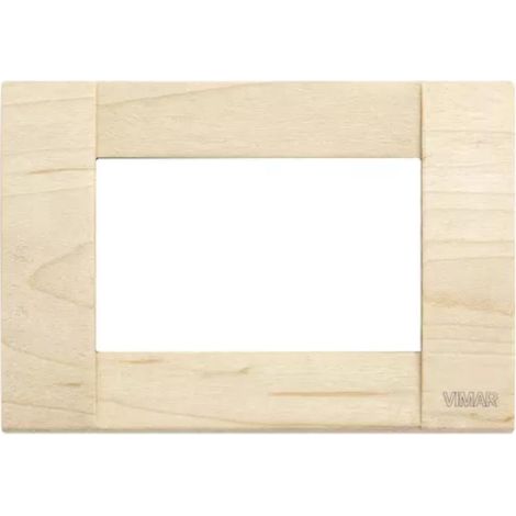 Placca Classica 3M acero Vimar Idea 16733.51