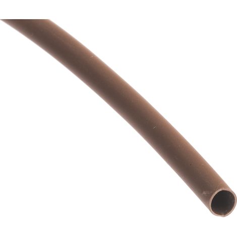Gaine de protection 4mm RS PRO, Marron en PVC, 30m ( Prix pour sachet de 30 Mètres )