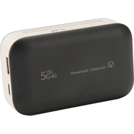 Routeur sans fil 4G LTE professionnel 300 Mbps haut débit, installation facile, batterie externe 10 000 mAh, point d'accès Wi-Fi mobile (1/5)