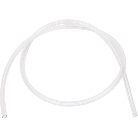 Tuyau pneumatique flexible en TPU transparent de 1 mètre, pour compresseur d'air, produits chimiques, carburant et huile. Diamètre extérieur 4 x diamètre intérieur 2,5 pouces.