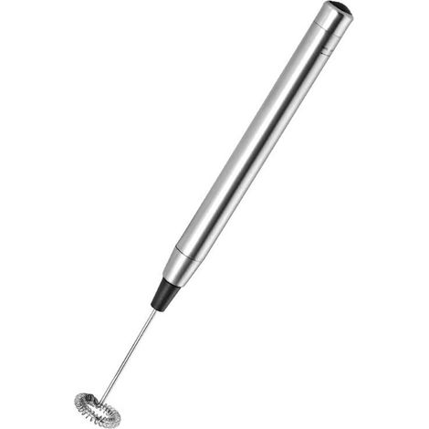Sbattitore elettrico a mano, frusta elettrica per uova. Montalatte, caffè o tè. Alimentato da due batterie AAA. (1/5)