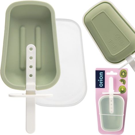 Stampo per ghiaccioli in silicone Orion 154402 con coperchio (1/5)