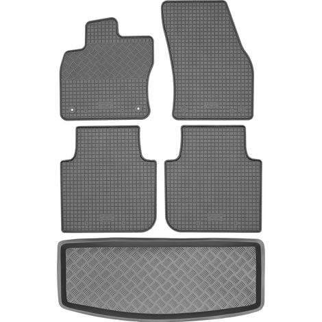 Juego de alfombrillas de goma para coche y maletero para Seat Tarraco SUV (modelo 2019) (1/5)