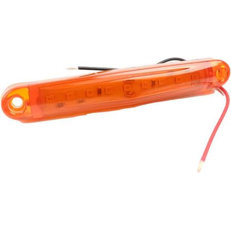 Luz de posición amarilla LED, 10 cm, 12V-24V  1031122 (1/4)
