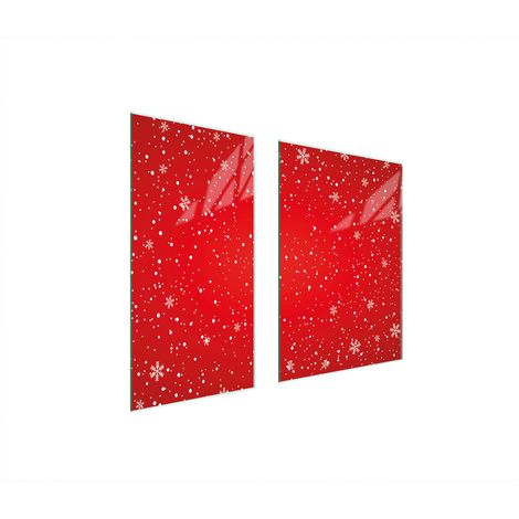 GLASSCHUTZPLATTE 75x52 ROT (1/5)