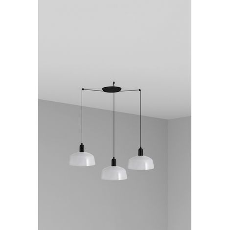 TATAWIN M 3L Colgante cristal blanco