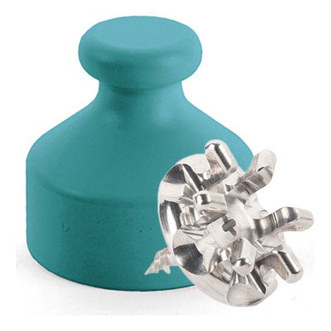 Kit de Fixation : Vis placo Longueur 16 mm Alu + Suspension classique Bleu canard - L'Attachante (1/5)