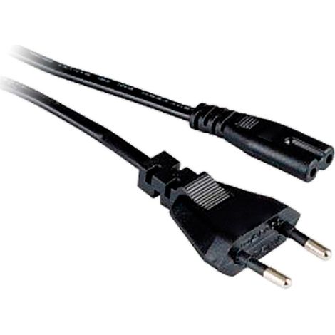 Zenitech – Cordon d'alimentation électrique 2x0,75mm² – Longueur 2m – Prise 2P+T 16A – Puissance max 500W – Câble HO3VVH2-F (1/4)