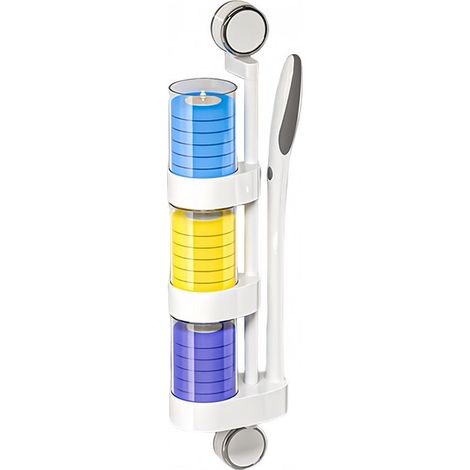 Disposable toilet brush suction cup rack household no dead angle toilet bathroom artifact without replacement (1/5)