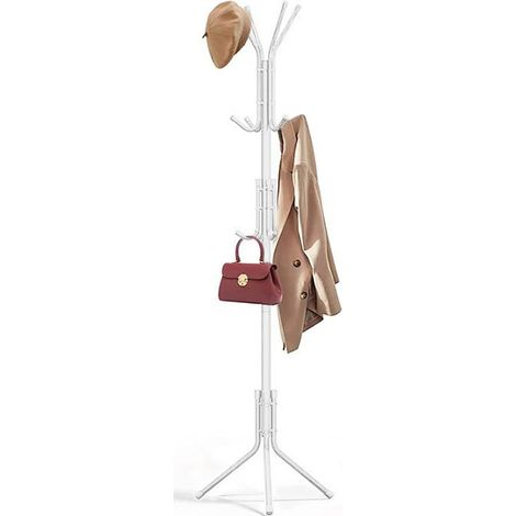 APPENDIABITI POTTER 42X42X175CM BIANCO METALLO