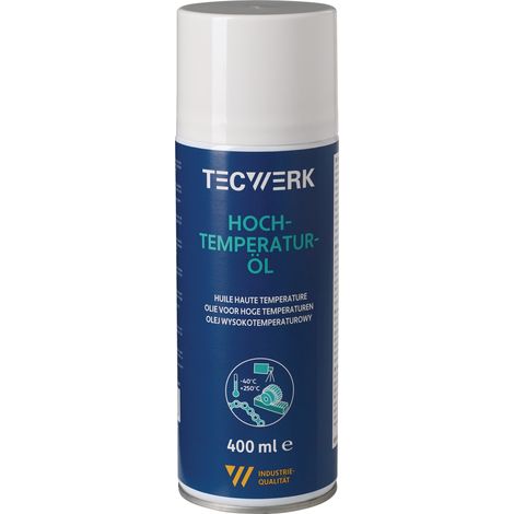 Aceite de alta temperatura 400ml spray TECWERK (1/2)