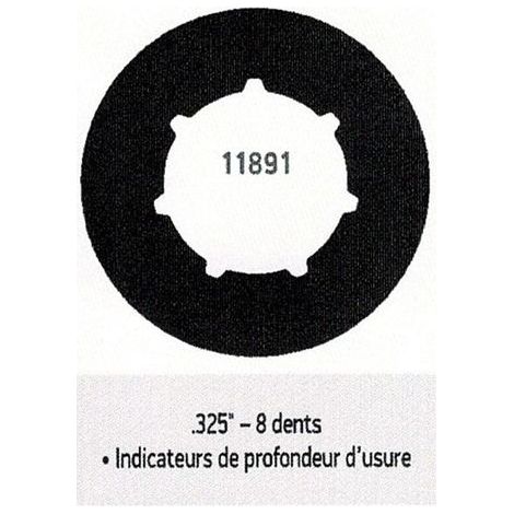 Bague 325 8Dts - OREGON - 11891 (1/2)