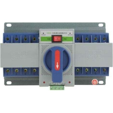Intelligent dual-power automatic transfer switch (220V 63A 4P)--