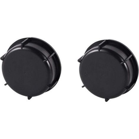 Lot de 2 S100x8 IBC Bouchon Cuve,Raccords Robinet Tuyau,Raccord Cuve 1000 litres,pour Vanne Cuve 1000l,Reservoir eau de Pluie,Conteneur (1/4)
