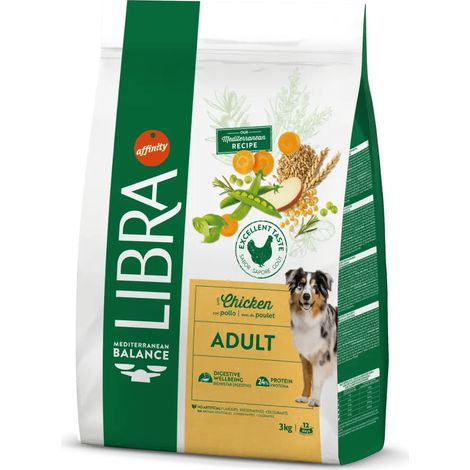 Libra Adult au poulet pour chiens adultes - Croquettes pour chiens au poulet