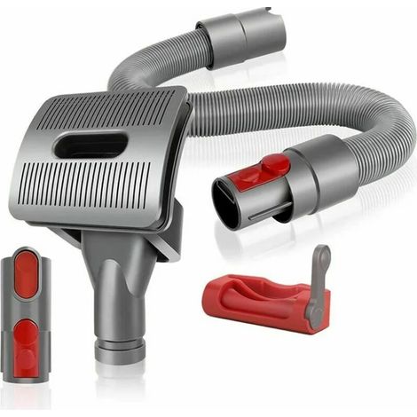 Lntyq Kit de toilettage pour animaux, compatible Dyson V11 V10 V8 V7 - Brosse + tuyau flexible + adaptateur + gâchette RTGPT (1/5)
