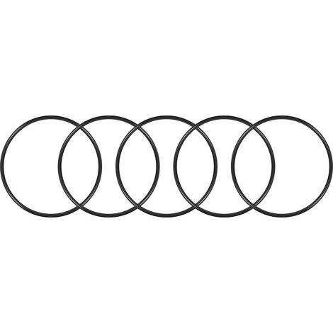 O-Ring 78mm OD 73.2mm ID 2.4mm Width Metric Nitrile Rubber Seal Gasket 5 Pack (1/5)