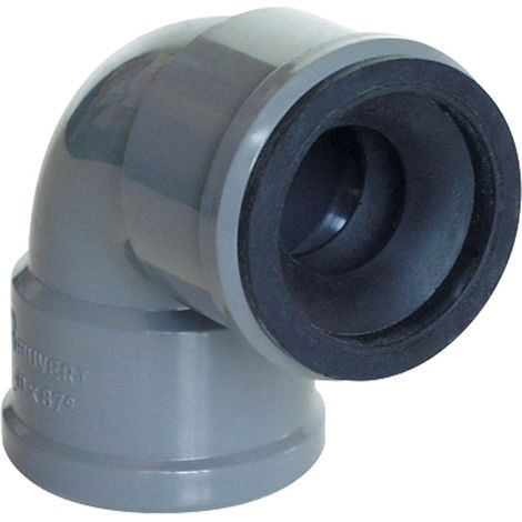 Codo unión tubo metálico hembra A-56 - RIUVERT Medidas: 32 - 28/35 mm (1/2)