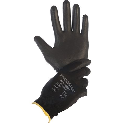 FRANKEL kaiserkraft, Gants fins BLACK ACE, lot de 120 paires,