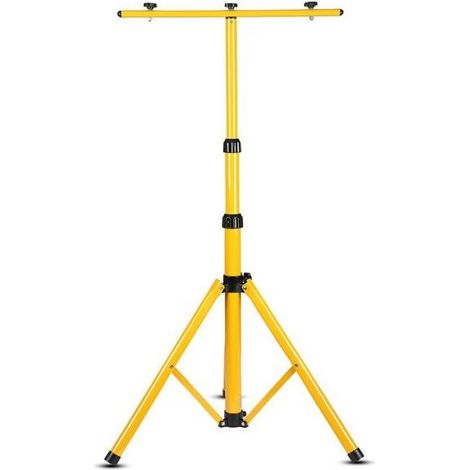 V-Tac – Trépied pour projecteur LED extérieur IP65 – Couleur jaune – Résistant aux intempéries – Pour installations professionnelles (1/10)