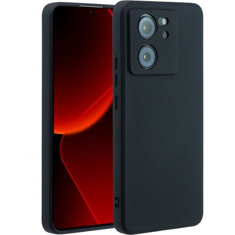 Funda para Xiaomi 13T / 13T Pro, silicona ligera, negra (1/5)