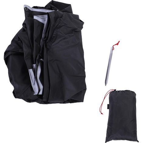 Auvent Octogonal à Empreinte de Tente pour Activités de Plein Air, Tissu en Nylon Imperméable de 111,42x111,42 Pouces (1/5)