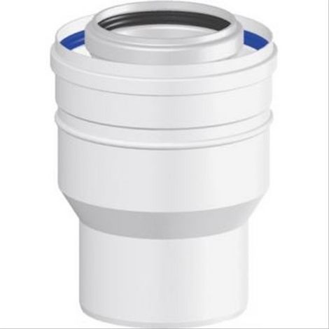 Adaptateur PP/Galva TEN M60/100 x F80/125mm (1/2)