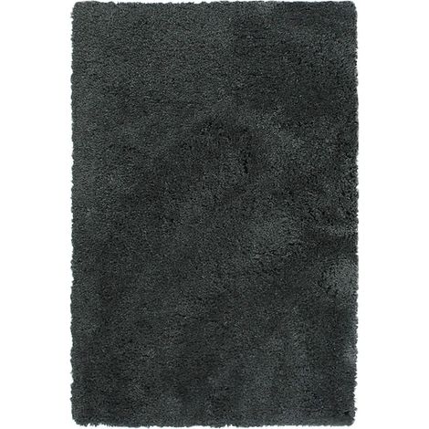 NUAGE - Tapis à poils longs extra-doux anthracite 160x230 (1/4)