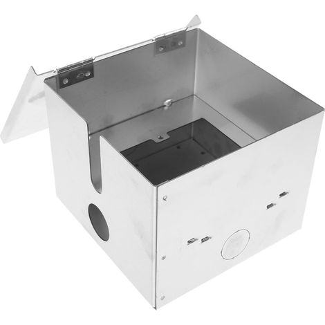 Boîtier de Prise Extérieur avec Serrure en Acier Inoxydable Résistant aux Éclaboussures, pour Recharge de Véhicule Électrique en Extérieur (1/5)