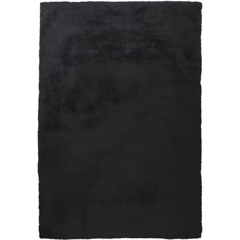 Tapis tissé rabbit 100 anthracite - 160 x 230 cm (1/3)