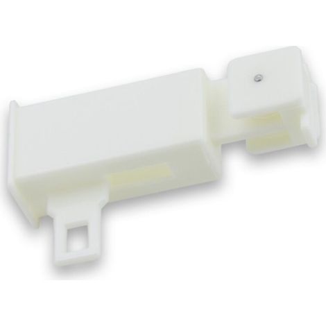 – Poulie de tirage en polyamide ivoire – Pour tringles à rideau 24 x 16 mm – Glissement fluide pour baies vitrées – Accessoire fenêtre - FER 24 X (1/2)