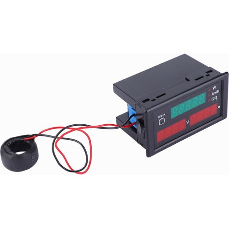 DL69-2047 5-in-1 Multifunktions-Energiemessgerät Voltmeter Amperemeter Leistungsfaktormesser (80300V 100A ) (1/5)
