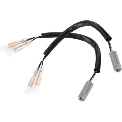 Adaptateur de câblage pour clignotants de 7,5 pouces, pièces de moto compatibles avec YZF-R6, YZF-R1, FZ6 et FZ10. (1/5)