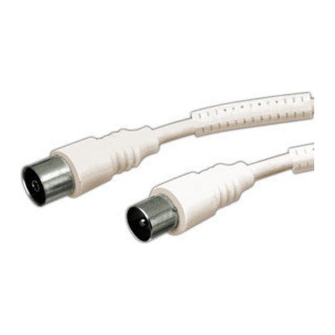 Attacco d'antenna maschio-femmina stampato ad iniezione 7 m blanco Electro Dh Electro Dh 37.002/7/B/BP 8430552129461