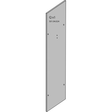 R QX1 S01.04.024 XARMADIO SPOGLIATOIO RESINA A 2 POSTI IN KIT C/SERRAT- 1,0 pz