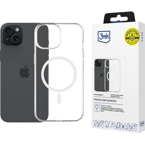 Custodia magnetica 3mk Armor per Apple iPhone 15 Plus (1/5)